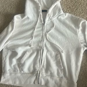 brandy melville one size fits all zip up